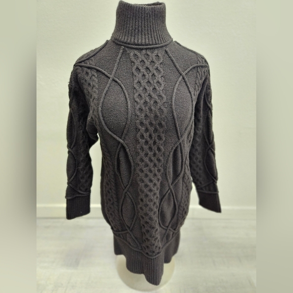 FOREVER 21 Turtleneck Mini Sweater Dress BRAND NEW - Picture 2 of 9